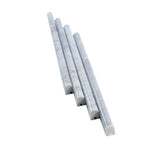 Apollo Tile 10-Pack Gray 1/2-in x 12-in Marble Pencil Tile (0.5-sq. ft/ Carton)
