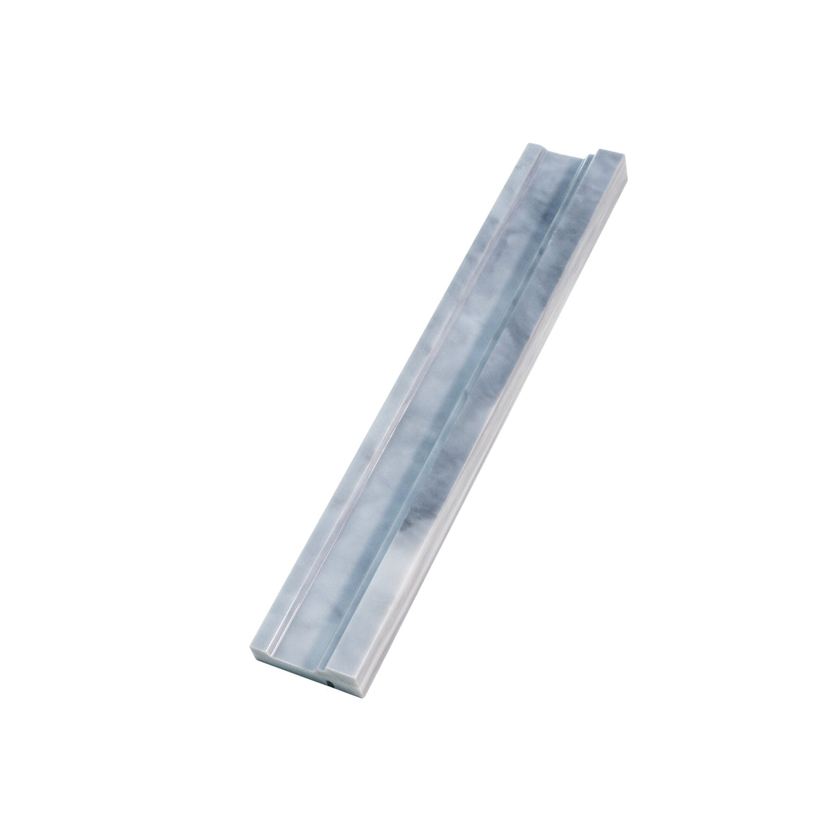Apollo Tile 10-Pack Gray 2-in x 12-in Marble Chair Rail Tile (1.667-sq. ft/ Carton)