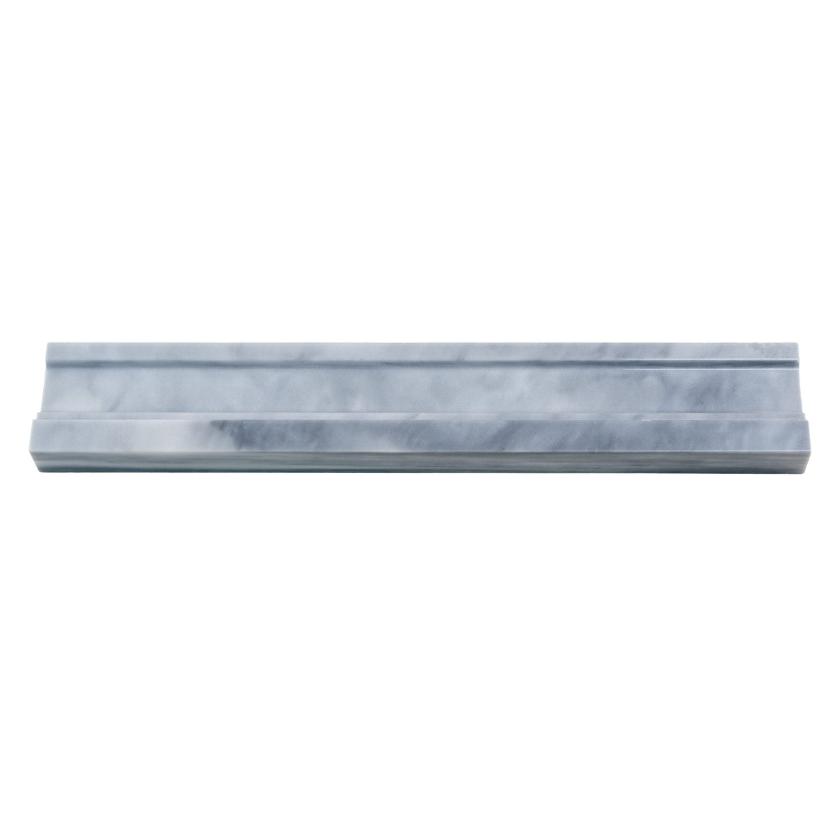 Apollo Tile 10-Pack Gray 2-in x 12-in Marble Chair Rail Tile (1.667-sq. ft/ Carton)