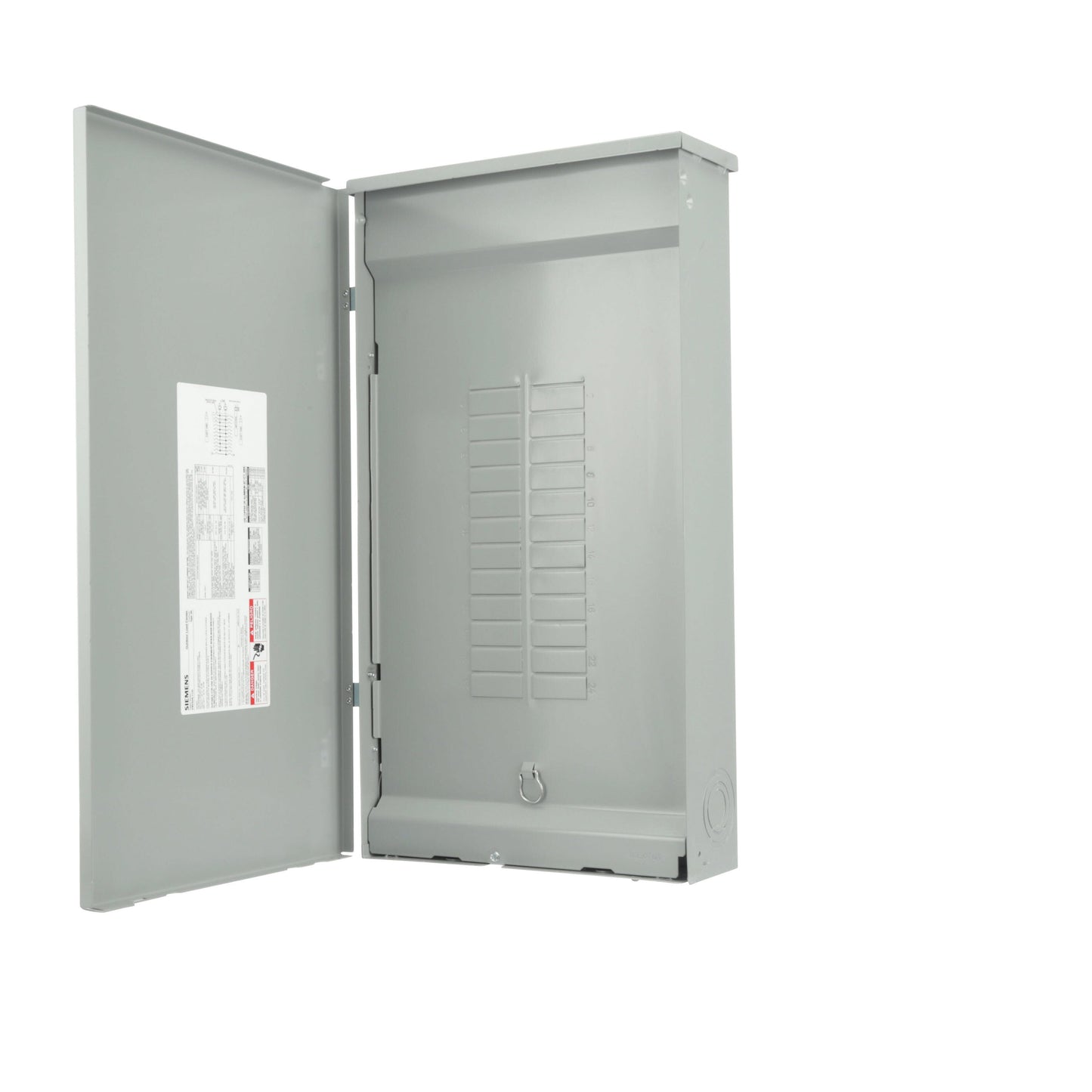 Siemens SN 125-Amp 24-space load center - front view