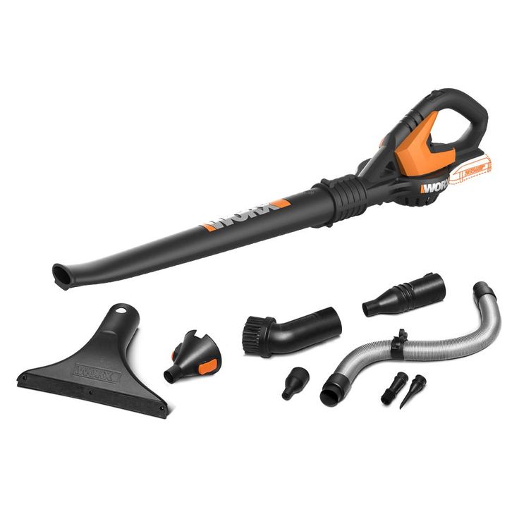 Worx POWER SHARE 20-Volt 120 MPH 80 CFM Cordless Blower (Bare Tool)