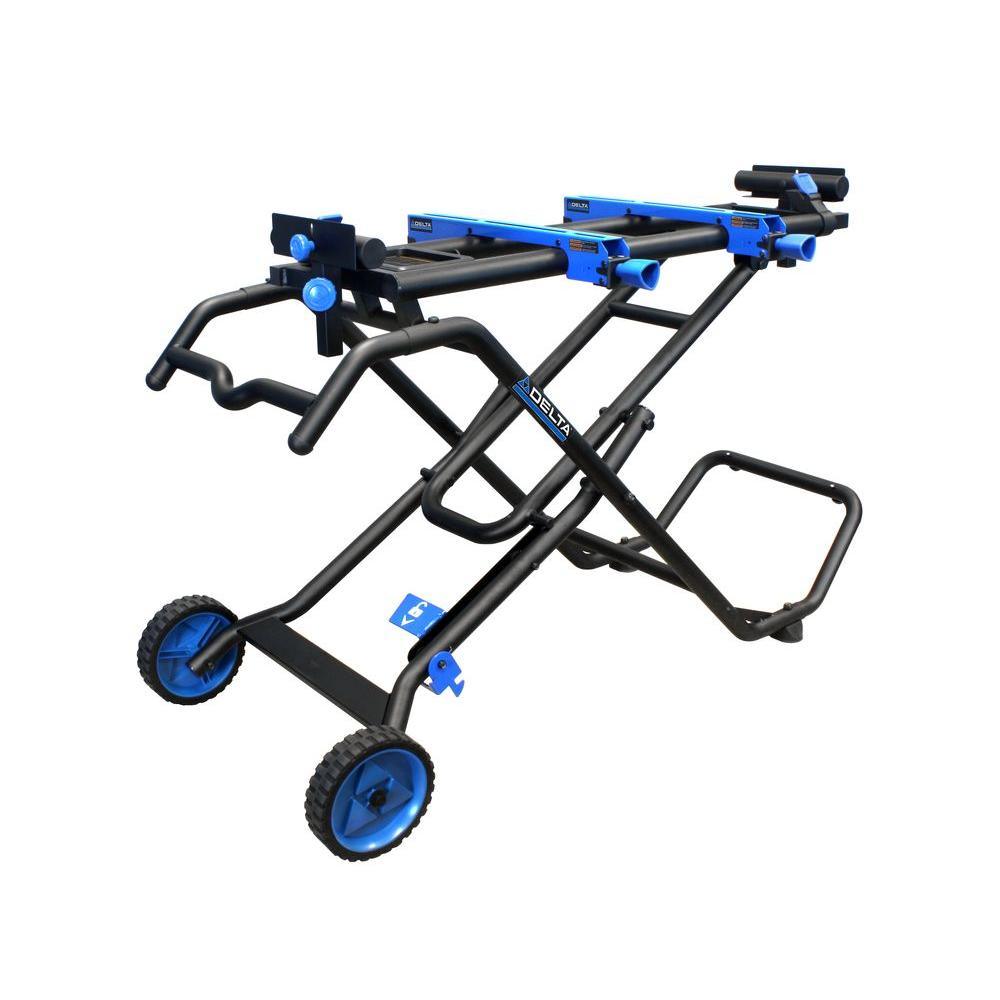Foldable Rolling Mobile Miter Saw Stand - Super Arbor