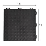 Greatmats 12-in W x 12-in L x 0.56-in T Interlocking Flexible PVC Gym Floor Tile (-sq ft)
