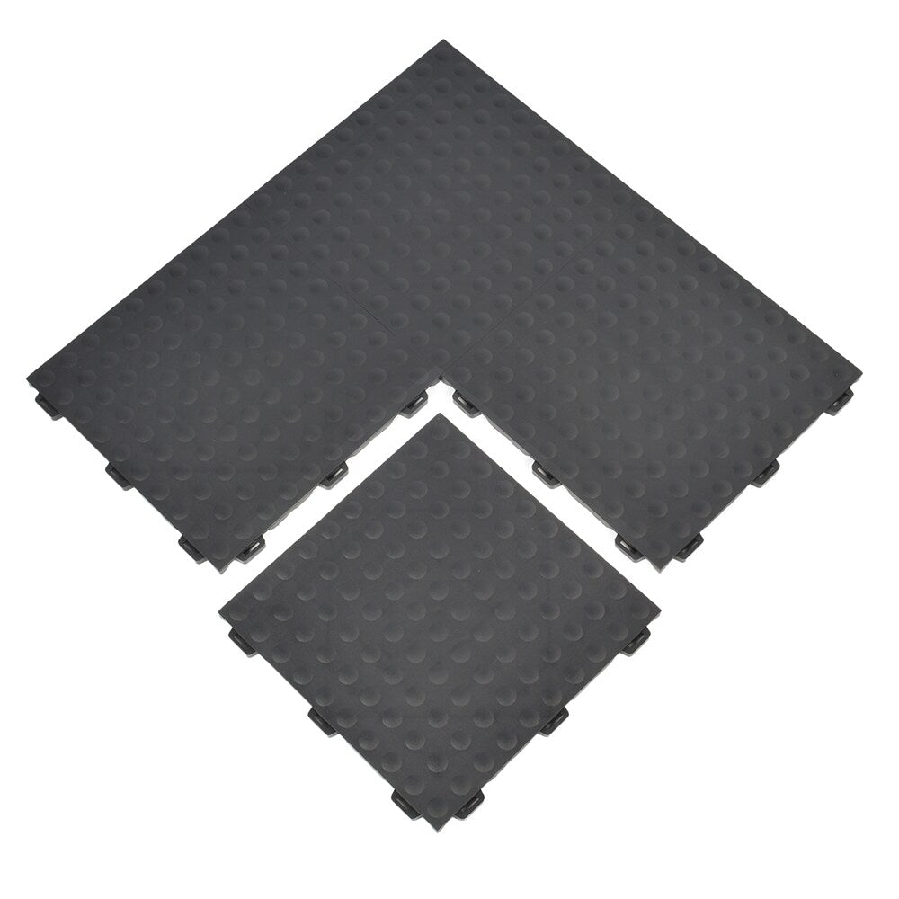 Greatmats 12-in W x 12-in L x 0.56-in T Interlocking Flexible PVC Gym Floor Tile (-sq ft)