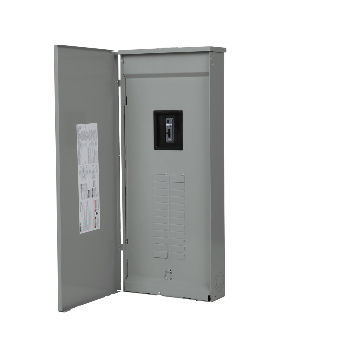 Siemens ES 150-Amp 24-space load center - front view
