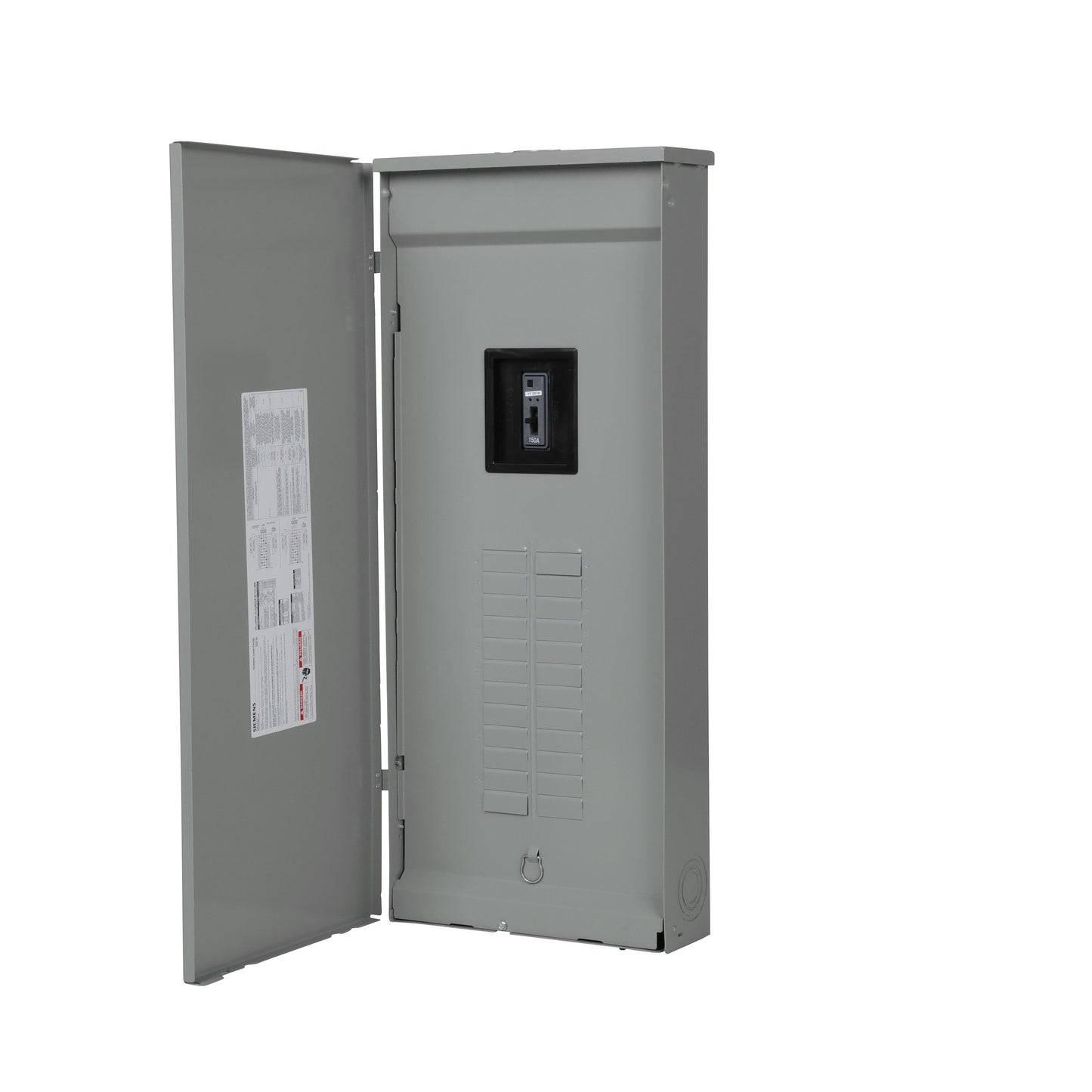 Siemens ES 150-Amp 24-space load center - front view