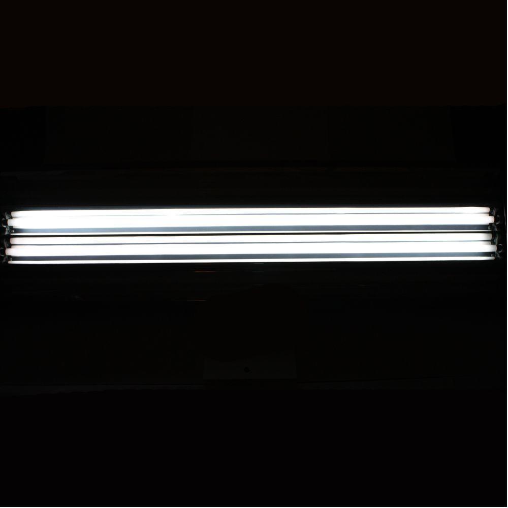 4 ft. 4-Bulb T5 High Output Copper Fluorescent Grow Light Fixture with Timer - Super Arbor