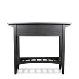 Leick Home 5-Bottle Black Wood Wine Cabinet