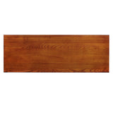 Leick Home 5-Bottle Russet Wood Wine Cabinet