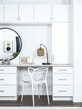 Diamond Express Jamestown 21-in W x 34.5-in H x 24-in D White 3-Drawer Base Fully Assembled Plywood Cabinet (Recessed Panel Shaker Style)
