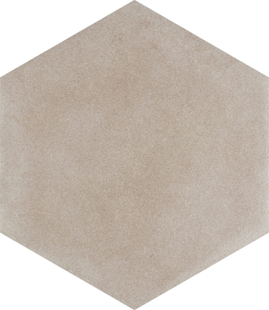 Affinity Tile Matter Hex Taupe 8-in x 9-in Multi-finish Porcelain Hexagon Floor and Wall Tile product image