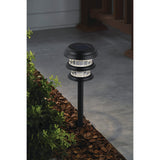 Portfolio 4-Pack 8x Brighter (9.6-Lumen) Black Solar Integrated LED Path Light Kit, 3500K Warm White