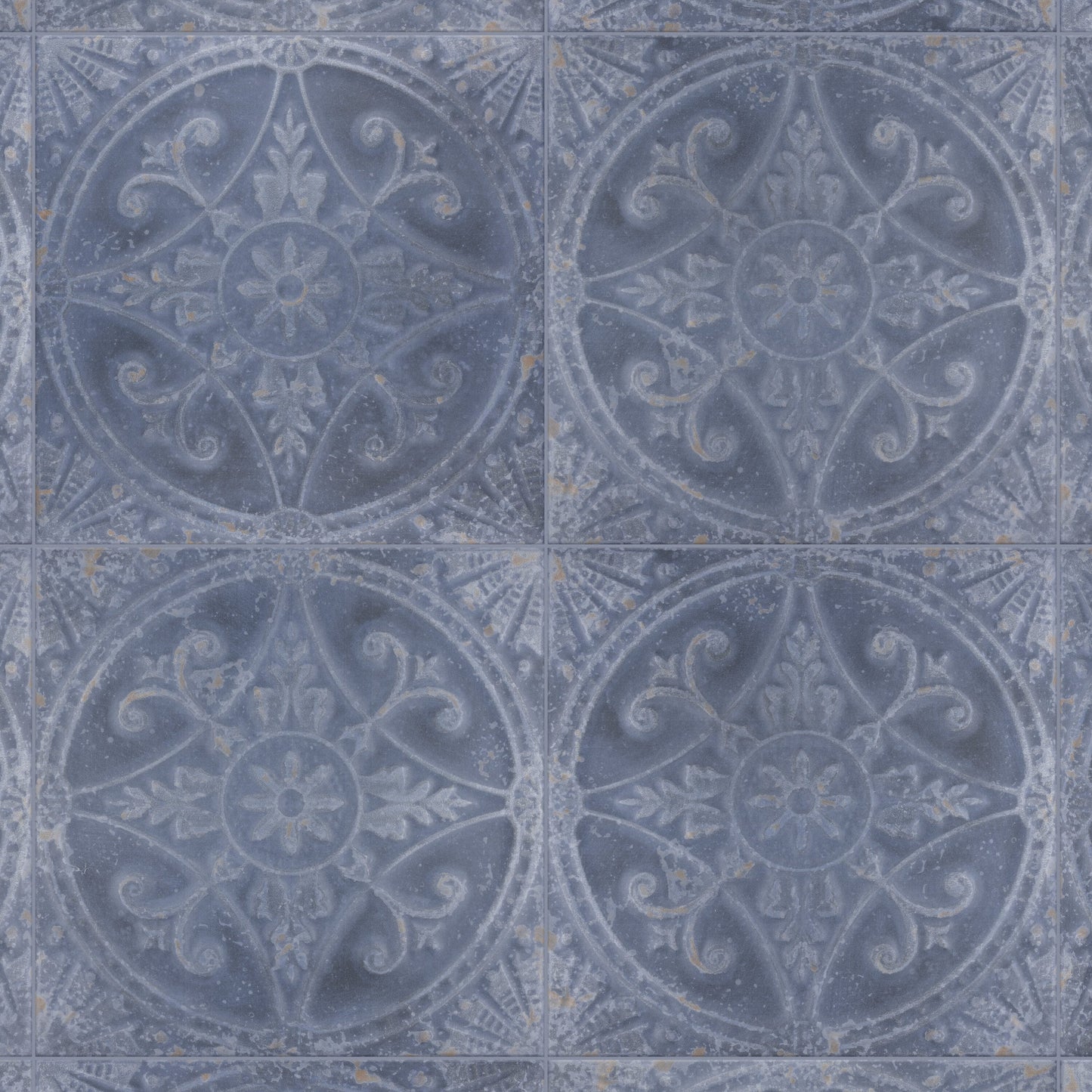 Affinity Tile Saja Cyan 13-in x 13-in Multi-finish Ceramic Patterned Floor and Wall Tile product image