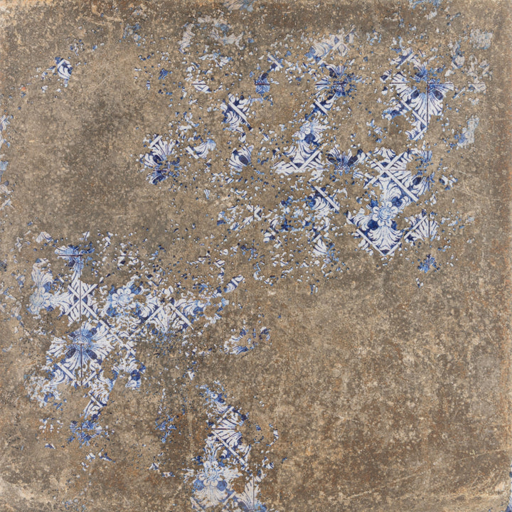 Affinity Tile Antigua Deco Terra 13-in x 13-in Multi-finish Porcelain Floor and Wall Tile product image