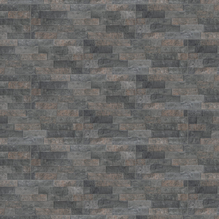 Affinity Tile Irazu Antracita 8-in x 24-in Matte Porcelain Cement look Wall Tile product image