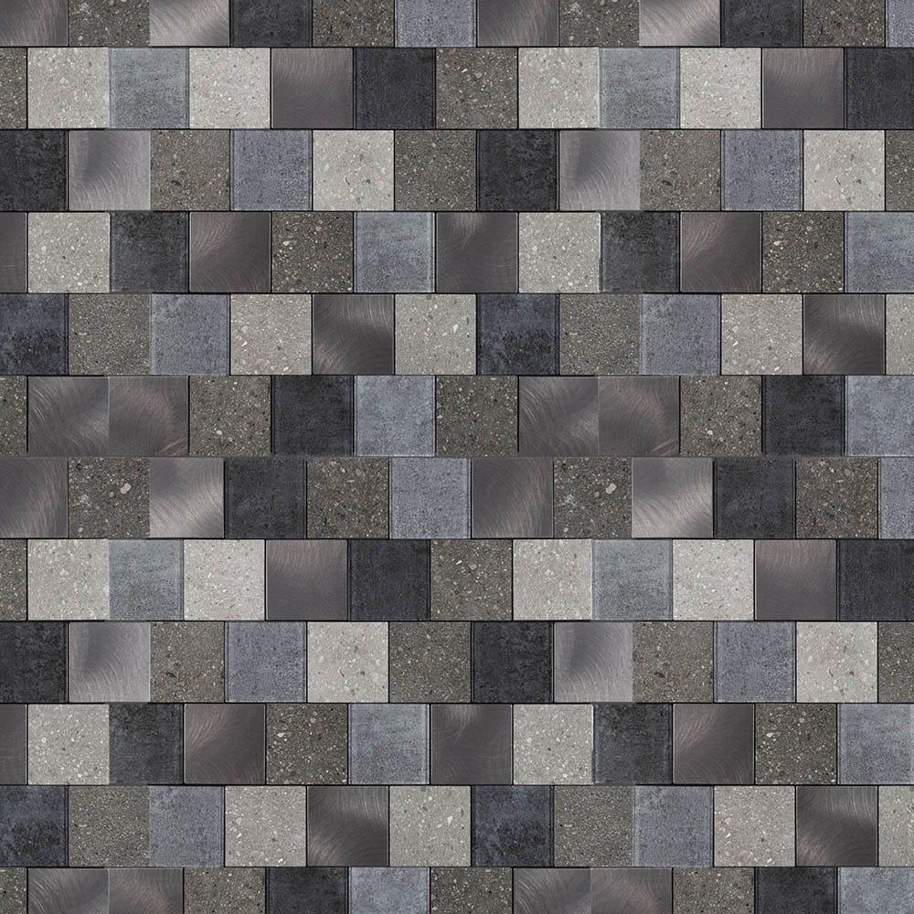 Peel&Stick Tile Urban Geo 12-in x 13-in Matte PVC Peel and stick Mosaic Wall Tile product image