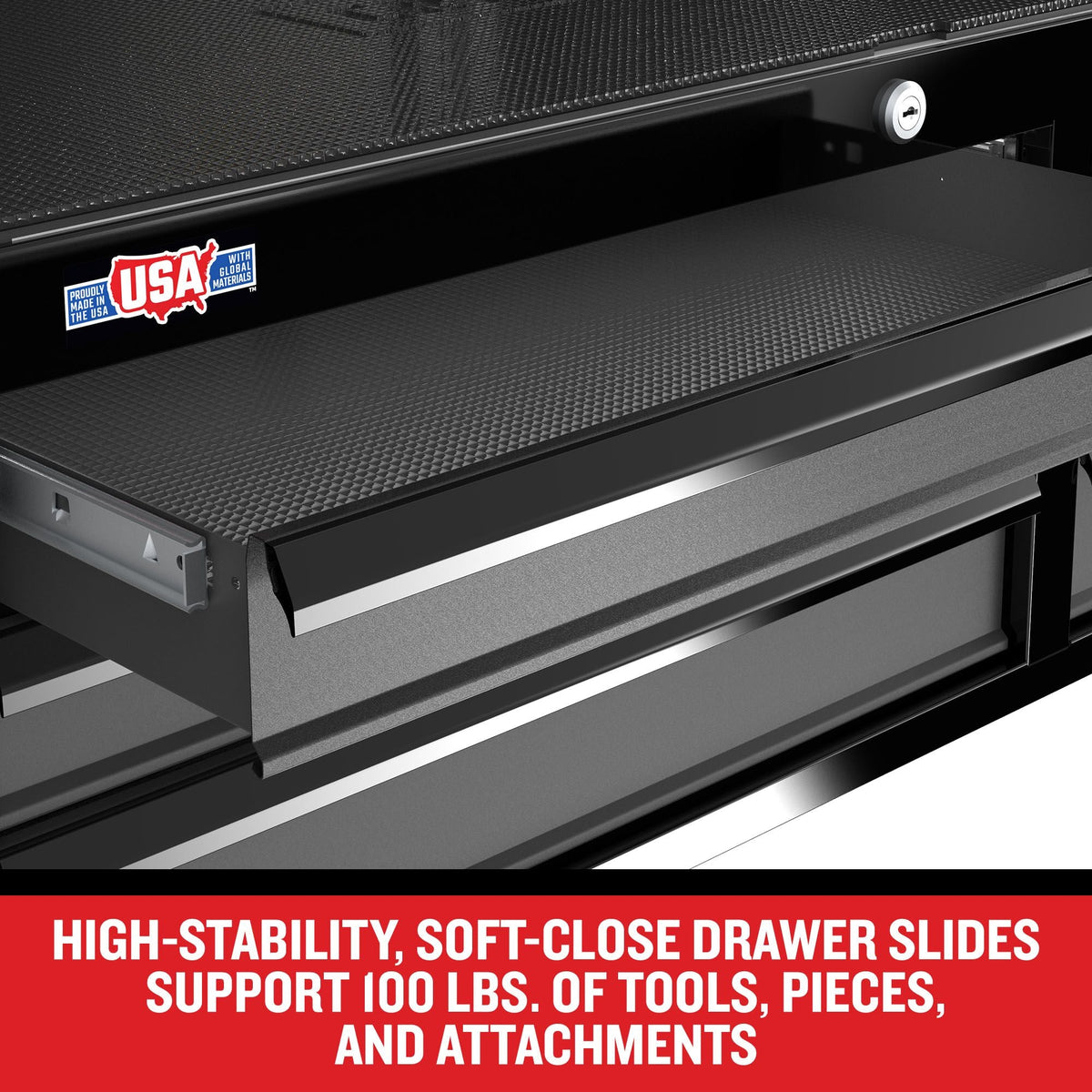 CRAFTSMAN Premium 2000 Series 51.5-in W x 24.5-in H 7-Drawer Steel Tool Chest (Black)