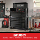 CRAFTSMAN Premium 2000 Series 51.5-in W x 24.5-in H 7-Drawer Steel Tool Chest (Black)