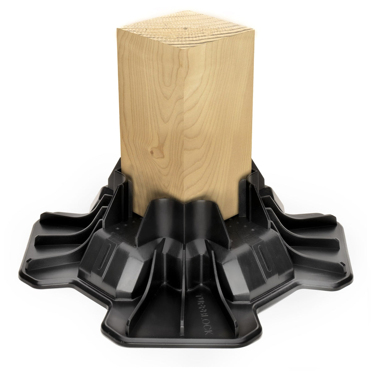 TuffBlock 2-1/2-in Black Plastic Deck Support