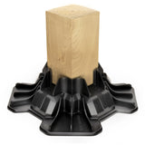 TuffBlock 2-1/2-in Black Plastic Deck Support