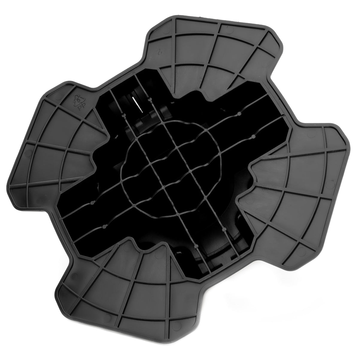 TuffBlock 2-1/2-in Black Plastic Deck Support