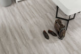 STAINMASTER (Sample) Beeson Oak Waterproof Wood Look Interlocking Luxury Vinyl Plank, 12-mil Wear Layer, 9.05-in x 12-in