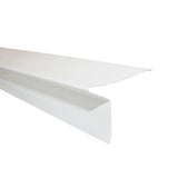 2-5/16 in. x 1-1/4 in. x 10 ft. Galvanized Eave Drip Flashing in White