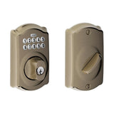 Camelot Satin Nickel Keypad Electronic Door Lock Deadbolt - Super Arbor