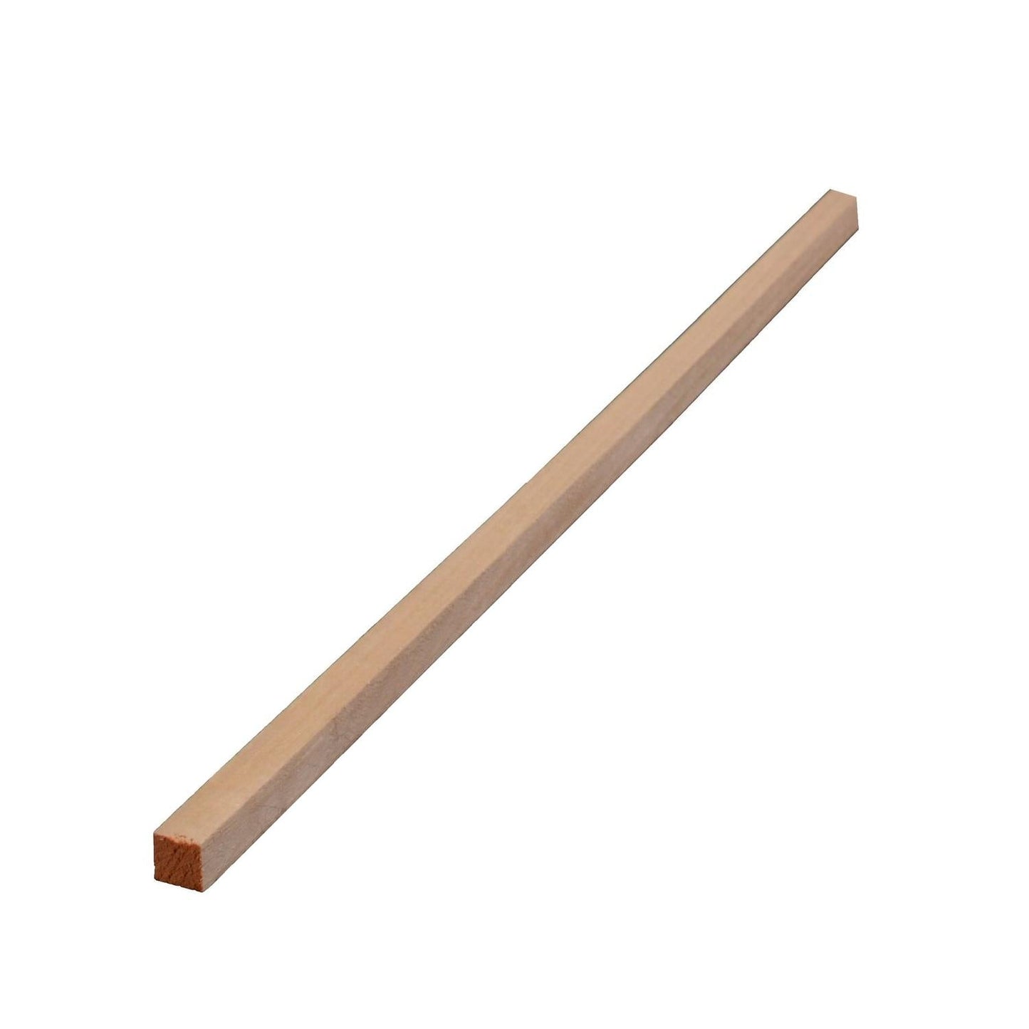 Alexandria Moulding Square Hardwood Dowel 36 in. L, 1 Pack, Orange