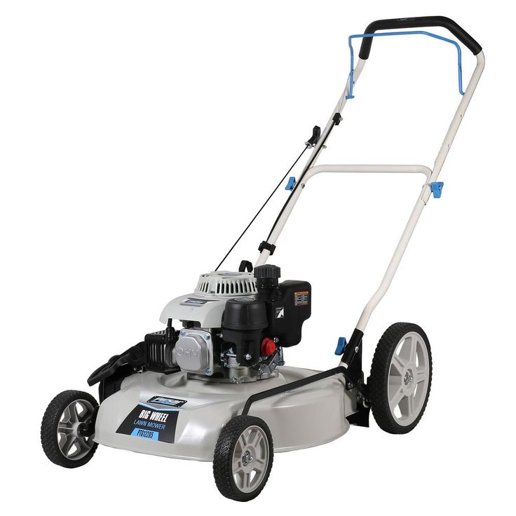Pulsar 20 in. 150 cc Gas Recoil Start Walk Behind Push Mower with 5 Position Height Adjustment and Large Rear Wheel