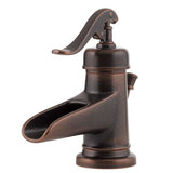 SINKOLOGY Freud Undermount 19 in. All-In-One Bathroom Sink with Pfister Centerset Bronze Faucet and Drain