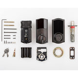 Z-Wave SmartCode 916 Touchscreen Venetian Bronze Single Cylinder Electronic Deadbolt Featuring SmartKey Security - Super Arbor