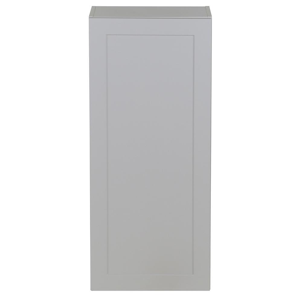 Cambridge Shaker Assembled 30x42x12.5 in. Wall Cabinet with 2 Soft Close Doors in White - Super Arbor