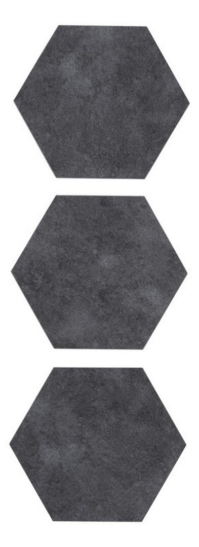 Lucida USA Dark Gray Solid 12-mil x 6-in W x 6-in L Waterproof Peel and Stick Vinyl Tile Flooring (21.5-sq ft/ Carton)