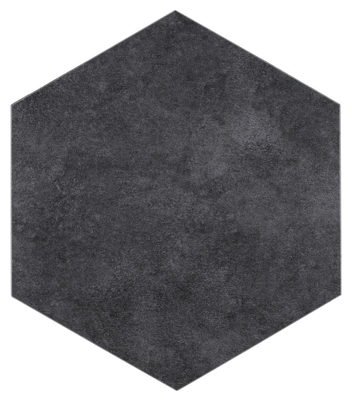 Lucida USA Dark Gray Solid 12-mil x 6-in W x 6-in L Waterproof Peel and Stick Vinyl Tile Flooring (21.5-sq ft/ Carton)