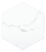 Lucida USA White Marble Look 12-mil x 6-in W x 6-in L Waterproof Peel and Stick Vinyl Tile Flooring (21.5-sq ft/ Carton)
