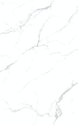 Lucida USA White Marble Look 12-mil x 6-in W x 6-in L Waterproof Peel and Stick Vinyl Tile Flooring (0.6-sq ft/ Piece)