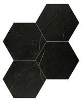 Lucida USA Black Marble Look 12-mil x 6-in W x 6-in L Waterproof Peel and Stick Vinyl Tile Flooring (21.5-sq ft/ Carton)
