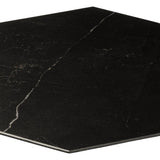 Lucida USA Black Marble Look 12-mil x 6-in W x 6-in L Waterproof Peel and Stick Vinyl Tile Flooring (21.5-sq ft/ Carton)