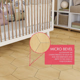 Lucida USA Pine Brown Wood Look 12-mil x 6-in W x 6-in L Waterproof Peel and Stick Vinyl Tile Flooring (21.5-sq ft/ Carton)