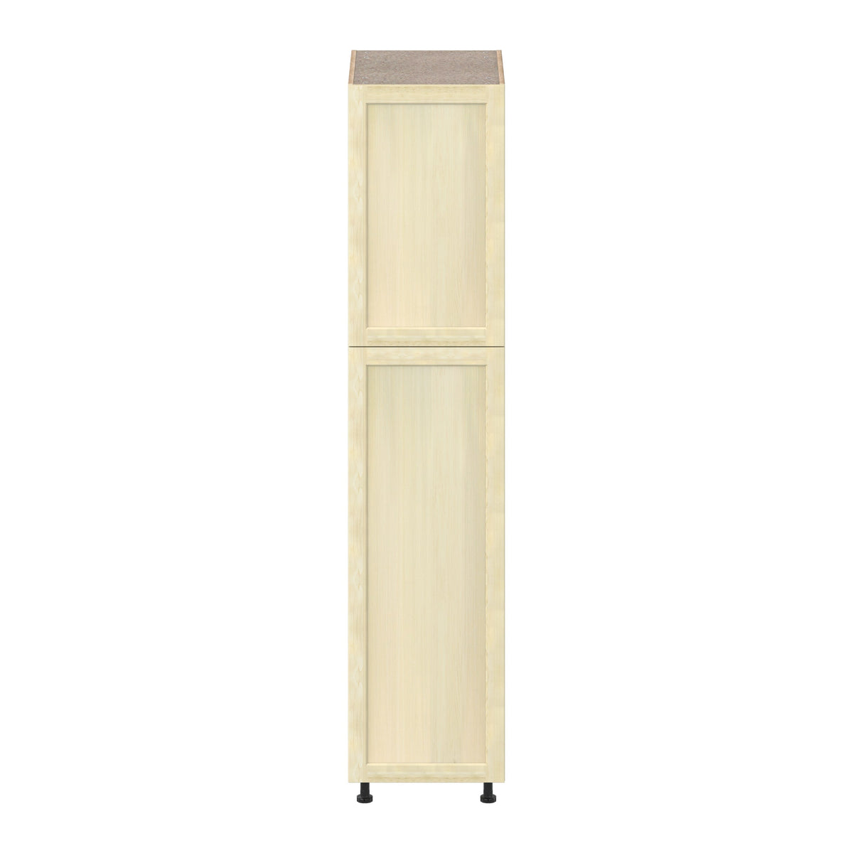 Project Source Omaha Unfinished 18-in W x 84.5-in H x 24.5-in D Unfinished Poplar Pantry Ready To Assemble Cabinet (Recessed Panel Shaker Door Style)