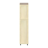Project Source Omaha Unfinished 18-in W x 84.5-in H x 24.5-in D Unfinished Poplar Pantry Ready To Assemble Cabinet (Recessed Panel Shaker Door Style)