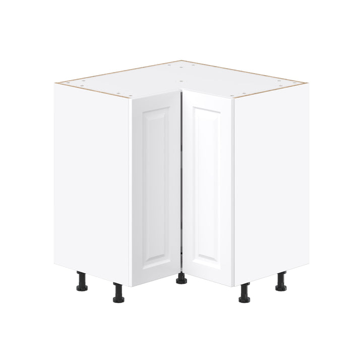 Diamond NOW Arcadia 36-in W x 35-in H x 23.75-in D Truecolor White Lazy Susan Corner Base Stock Cabinet