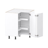 Diamond NOW Arcadia 36-in W x 35-in H x 23.75-in D Truecolor White Lazy Susan Corner Base Stock Cabinet
