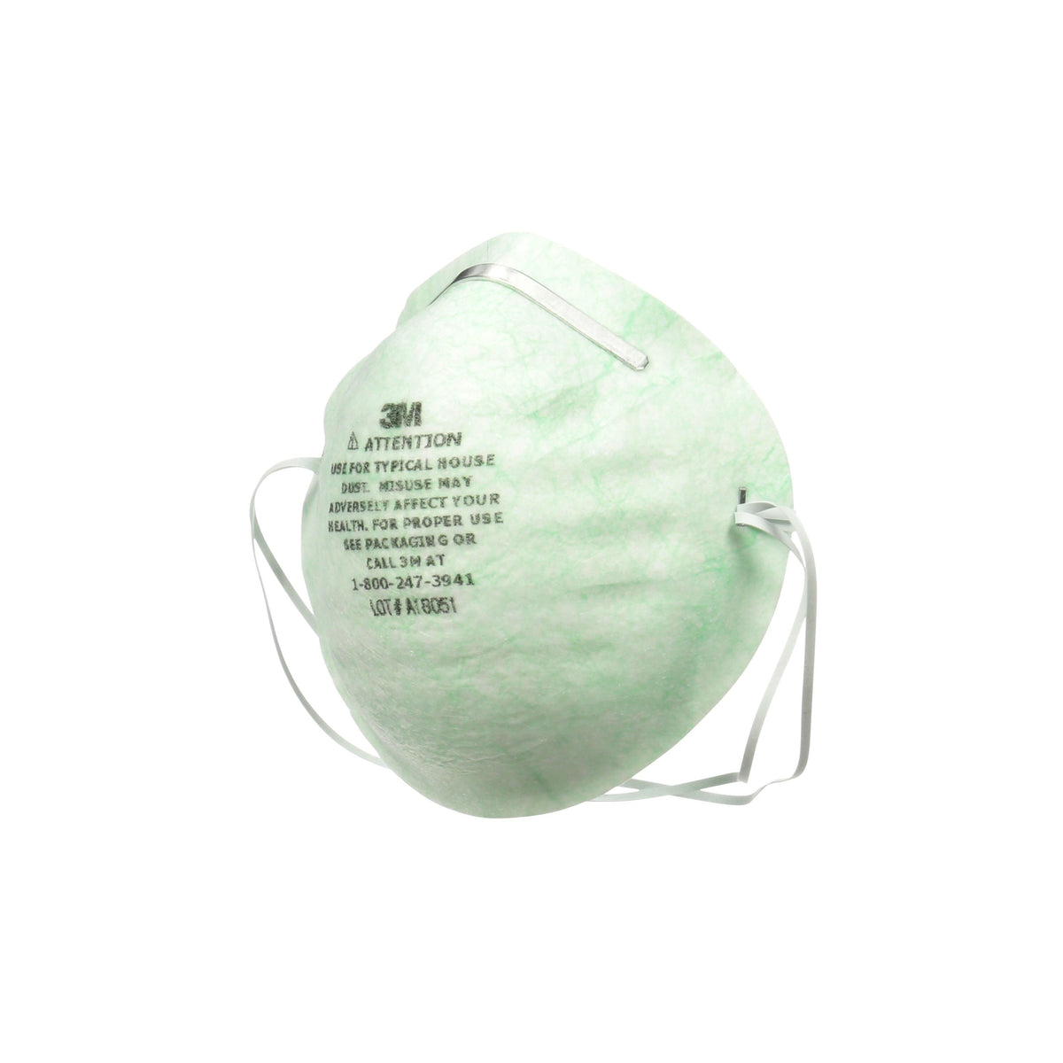 3M 8661PC4 Disposable Sanding Safety Mask, 4-Pack