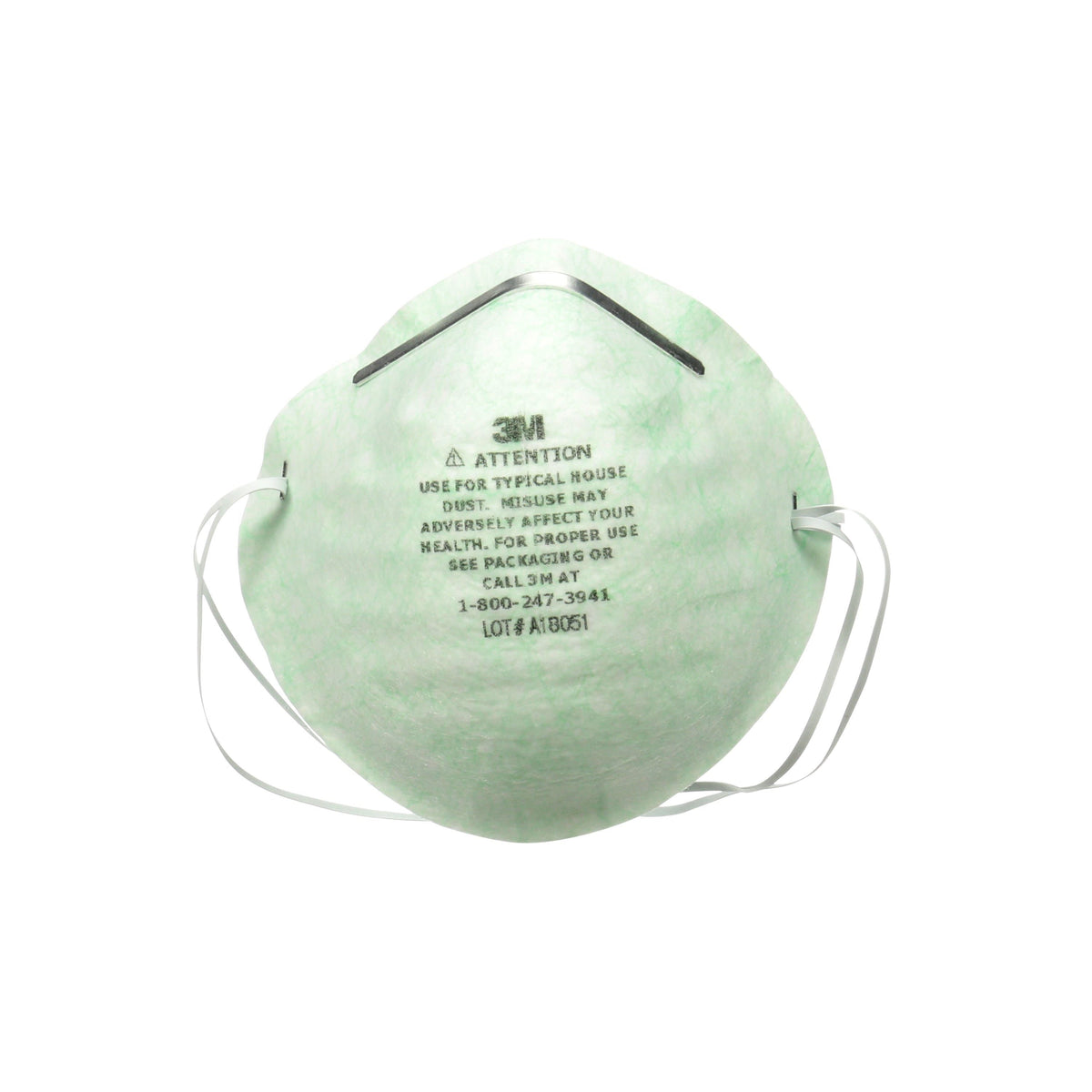 3M 8661PC4 Disposable Sanding Safety Mask, 4-Pack