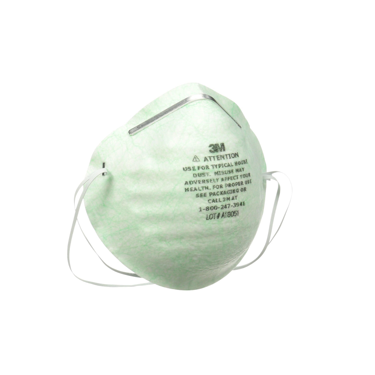 3M 8661PC4 Disposable Sanding Safety Mask, 4-Pack