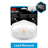 3M 8233 N100 Disposable Sanding & Fiberglass Valved Respirator