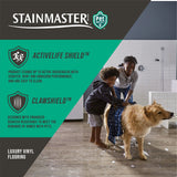 STAINMASTER PetProtect Trelawney Grey Oak 7-mm x 7-in W x 48-in L Waterproof Interlocking Luxury Vinyl Plank Flooring (19.22-sq ft/case)