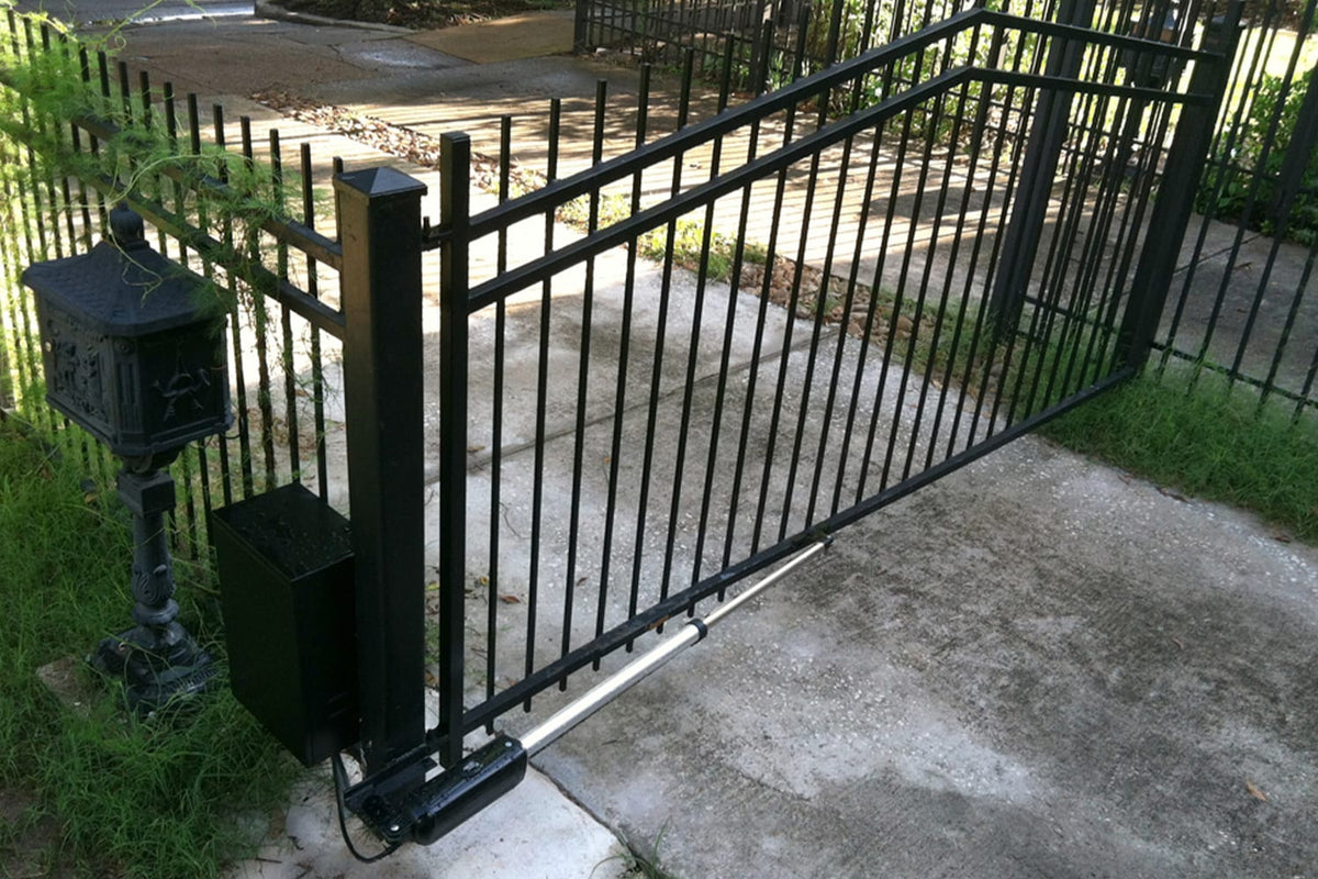 Estate Swing 16-ft Dual Swing Universal Battery Driveway Gate Opener Kit